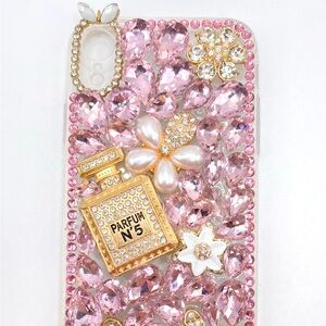 iPhone XR Pink Luxury Diamond Case